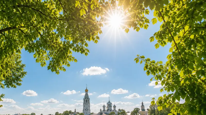 Вологжан ждут жаркие выходные