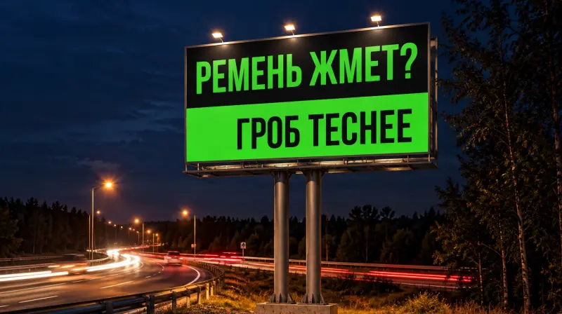 На дорогах Вологодчины появились необычные баннеры