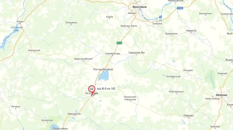 На трассе из Вологды в Москву ограничили движение