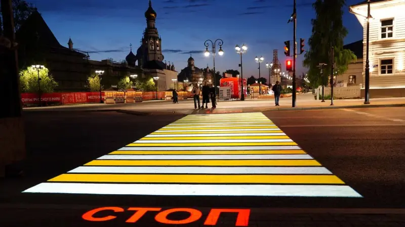20 проекционных переходов появится в Вологде