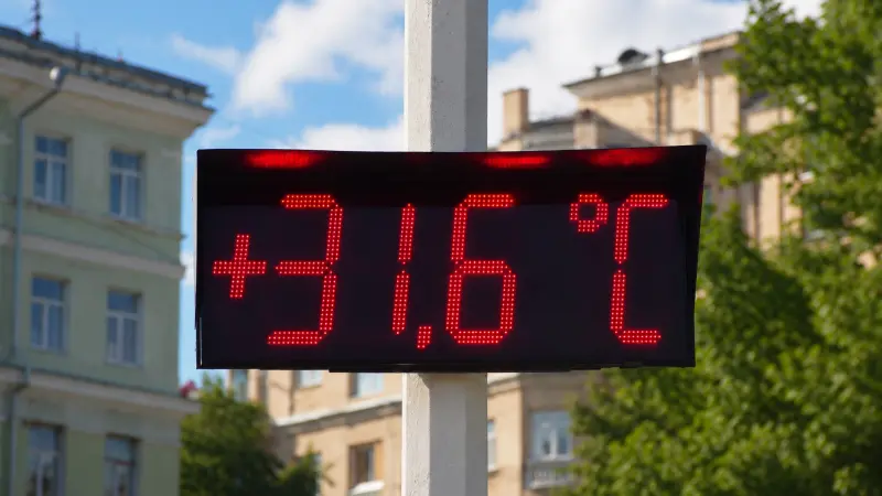 Такой жары в мае ещё не было