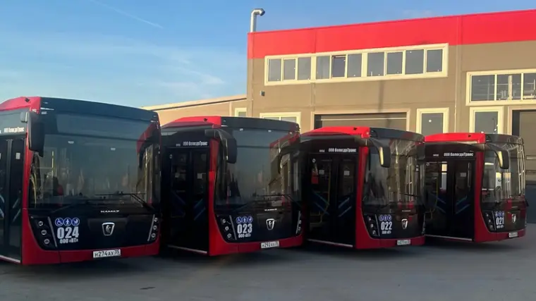 Новые автобусы вышли на улицы Вологды