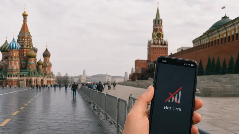 В Москве и Петербурге отключают мобильную связь