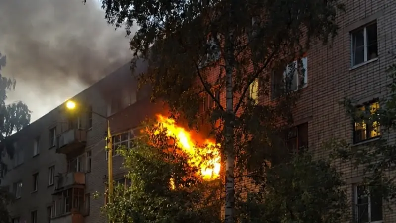 Два человека погибли при пожаре на ГПЗ-23