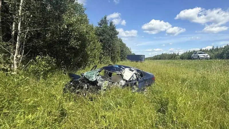 Два человека погибли в ДТП с КАМАЗом