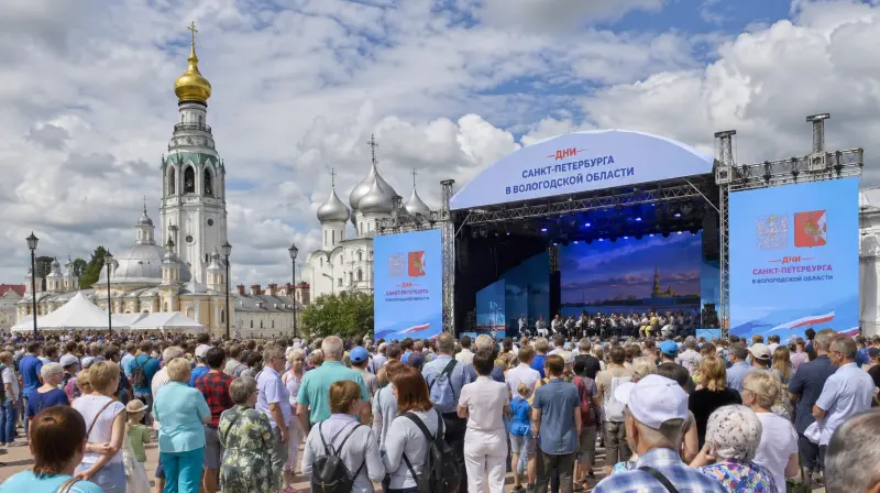 На Вологодчине впервые пройдут Дни Санкт-Петербурга